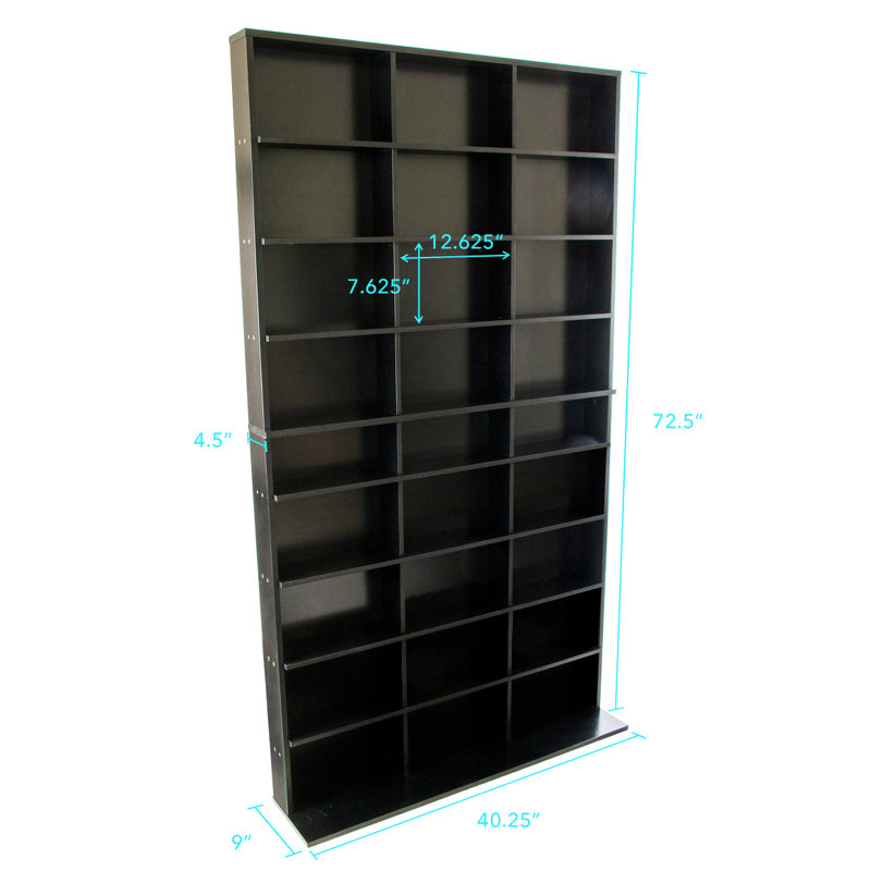 Ebern Designs Atlantic Elite Media Storage Cabinet - Thumbnail 3