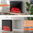 Galeano 6.5'' W Black Electric Fireplace Insert with 5100 BTU-2121138083