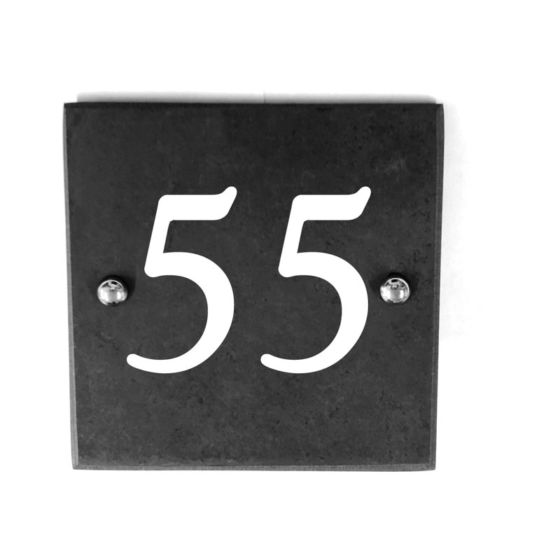 Maebry 15cm H Slate House Number