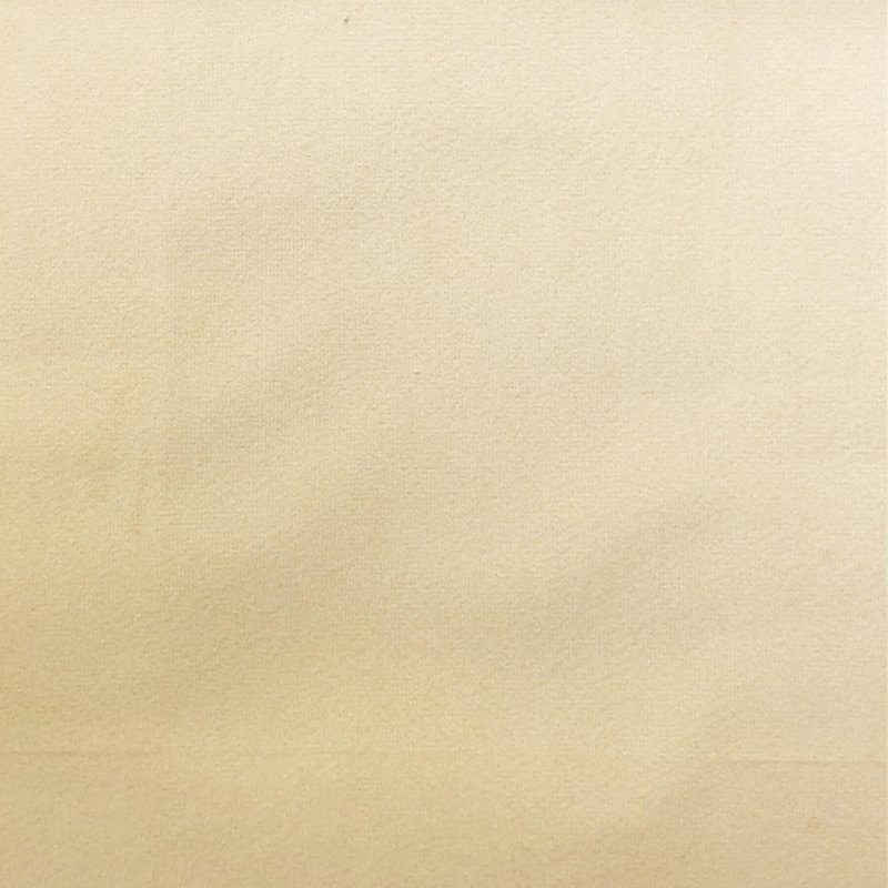 Solid Velvet | Velluto Fabric, Cream