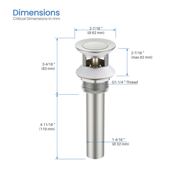Product Dimensions
