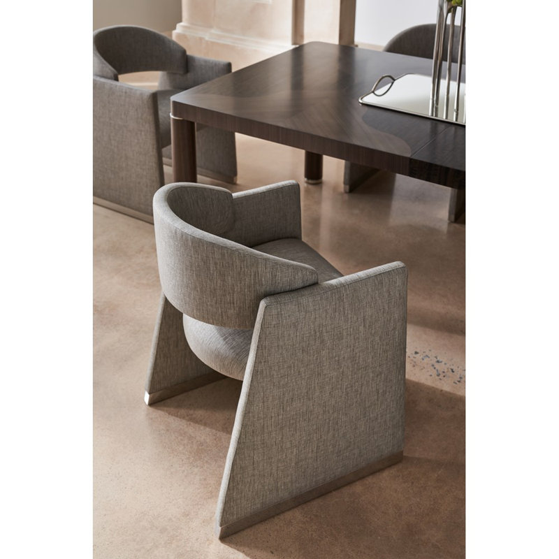 Polish Off Upholstered Arm Chair