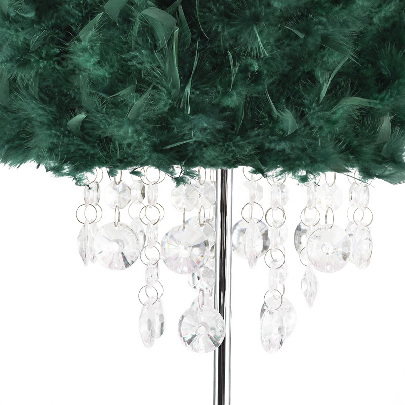 Metal Table Lamp, Green