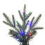 Vickerman 6.5' x 28" Bixley Pencil Fir Slim Artificial Pre-Lit Christmas Tree with 650 LED Color Changing 3mm Low Voltage 8 Function Wide Angle Lights-1933877908