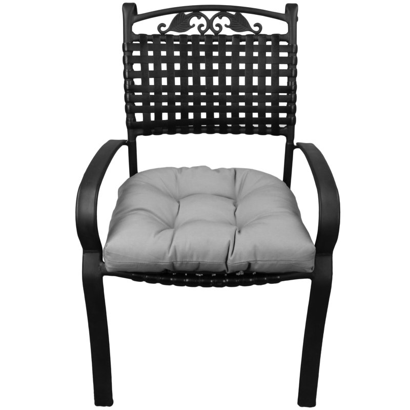 Outdoor 3'' Seat Cushion, Gray