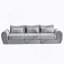Canapé modulaire avec conception pliante convertible, confort modulaire rembourré pour le salon, la chambre à coucher et les espaces de divertissement.-1331547446