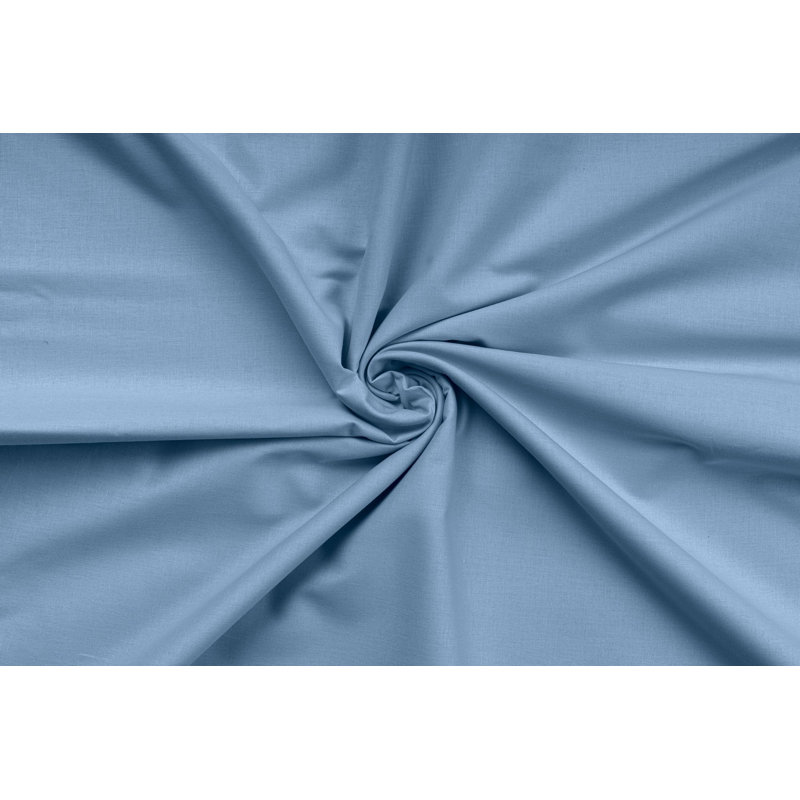 Ensemble de housse de couette Ranforce, Bleu, Housse de couette double / grand + 2 taies d'oreil
