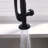 Single-Handle Commercial Kitchen Faucet with Pull-Down Sprayer