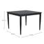 Brookings Wrought Aluminum Dining Table-1387177142