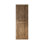 Porte de grange en bois de pin foncé noué et non assemblé 30 po x 84 po Homacer de 30 po x 84 po Homacer (pour l'intérieur seulement)