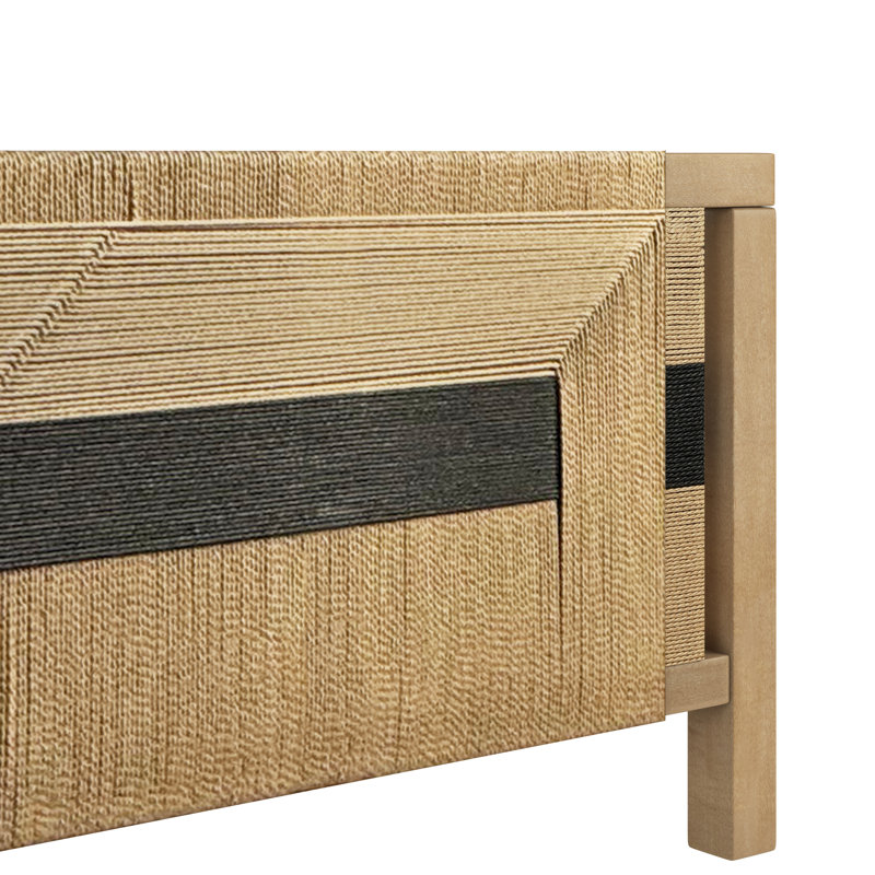 Loft Woven Panel Bed, Queen 