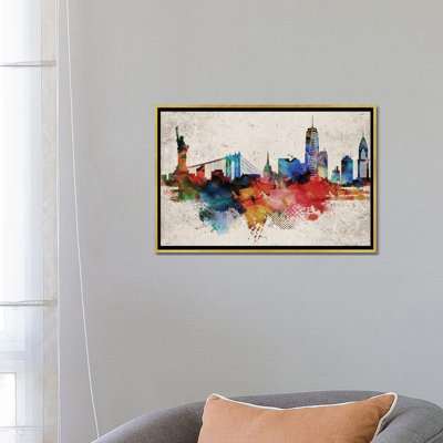 New York Abstract - impression d'art graphique