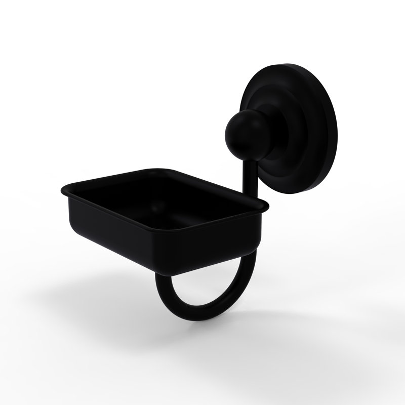 Leamore Soap Dish, Matte Black