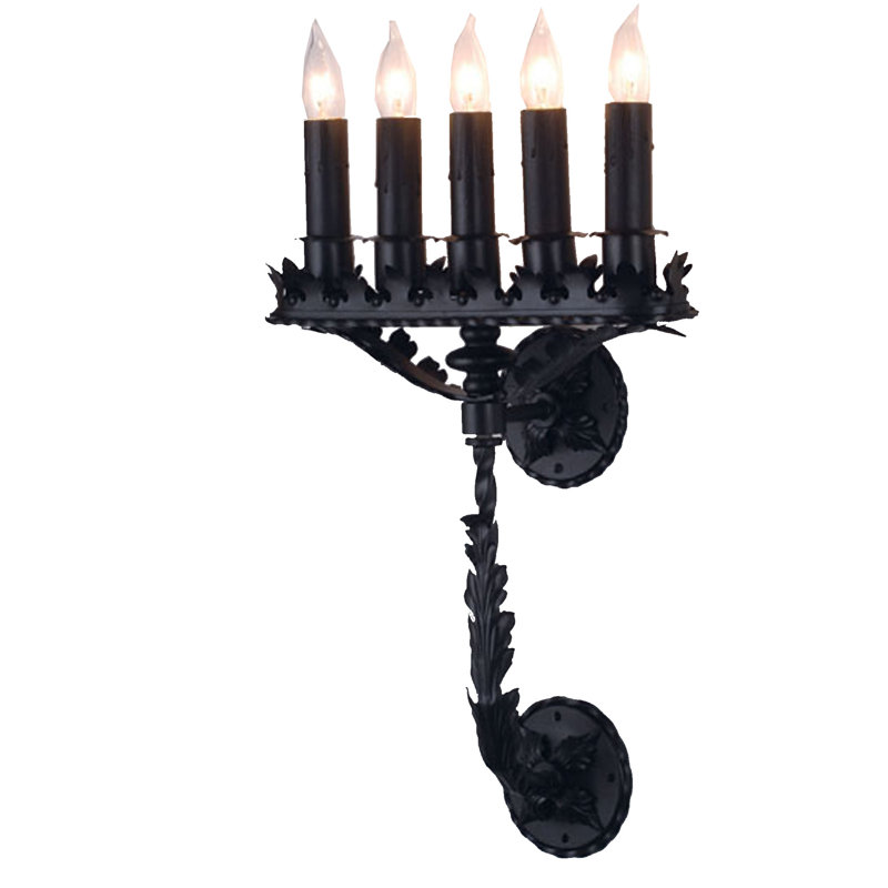 Victorian 5 - Light Candle Wall Light