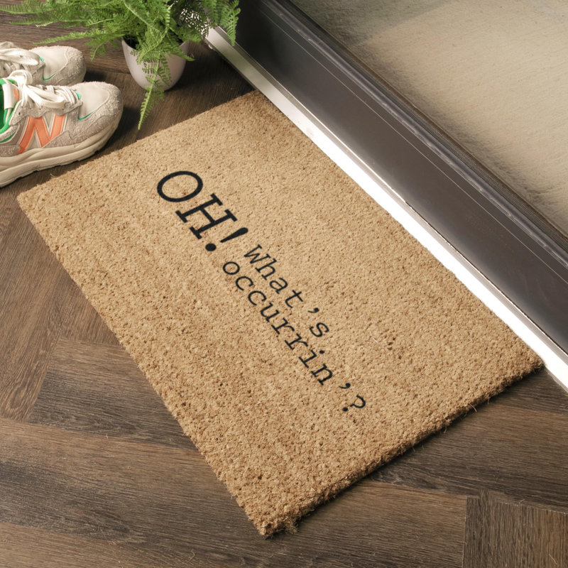 Non-Slip Doormat, 40cm W x 60cm L