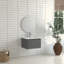 Meuble-lavabo mural avec lavabo flottant et tiroir en céramique-1745360569