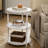 Ladonta Round End Table, 3-Tier Storage Shelves (Set of 2)-504605532-502789633-504605533