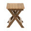 Bistro d'extérieur composé de hanches avec 2 chaises et une table rectangulaire, pour la conception d'une chaise de table de patio