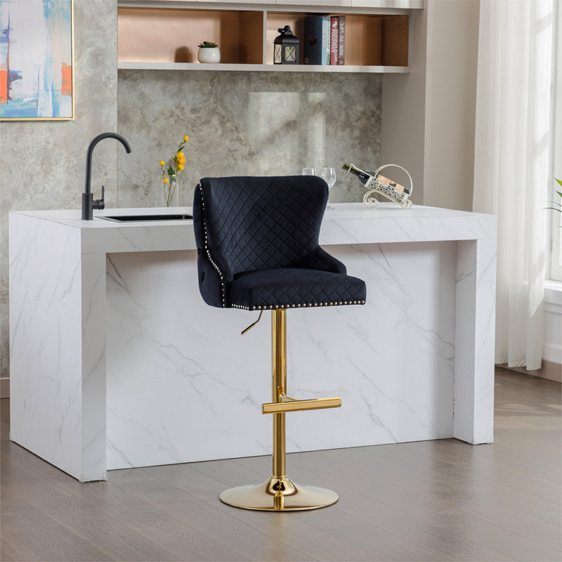 Ensemble de 1 tabouret de bar Hengming