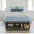 Platform Bed Frame With 4 Storage Drawers And Footboard Storage-339051951