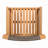 Outdoor Patio Acacia Wood Club Chair-714159666