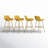 Abingdon Swivel Upholstered Counter Stool with Metal Frame-1640533262