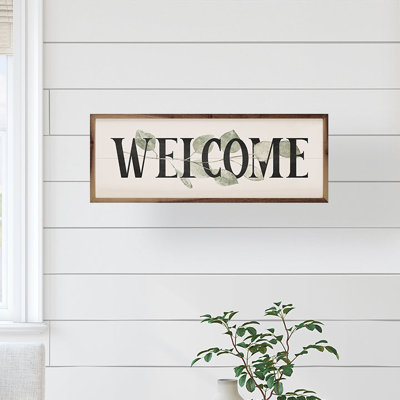 Welcome Verdure - blanc