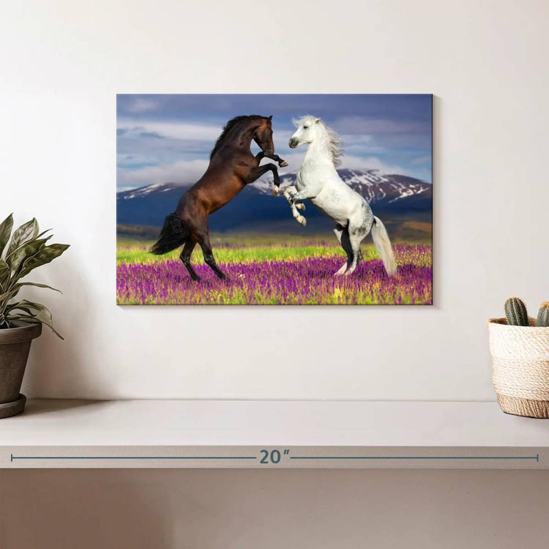 Chevaux ludiques Brampt, H 8 po x l 12 po