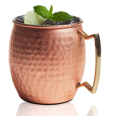 20 oz Tasse en acier inoxydable Moscow Mule