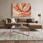 «Lyrical Abstraction 74», art mural sur toile beige-1011069632