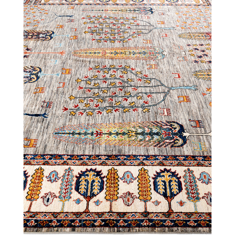 One-of-a-Kind Rectangle 8'3" X 9'8" Hand Knotted Area Rug