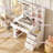 Makeup Vanity Table With Sliding Mirror