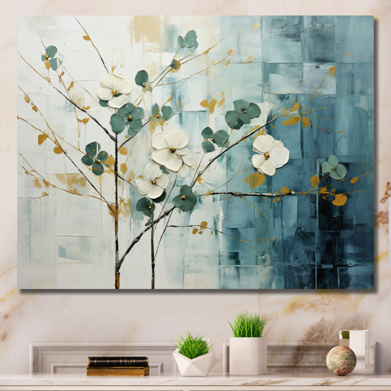 Impression sur toile Tuxe Subtle Serenity III, Toile tendue, H 24 po x l 32 po x P 1 po