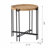 Estelle Solid Wood Tray Top End Table