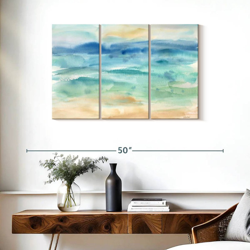 Avery Abstract Seascape I, 24" H x 38" W