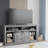 Thoa 58'' Media Console TV Stand For TVs Up To 65" With Electric Fireplace Included-383999238