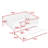 Aldora Wood Daybed with Twin Trundle and Fence Guardrails-2024933911-2024933910