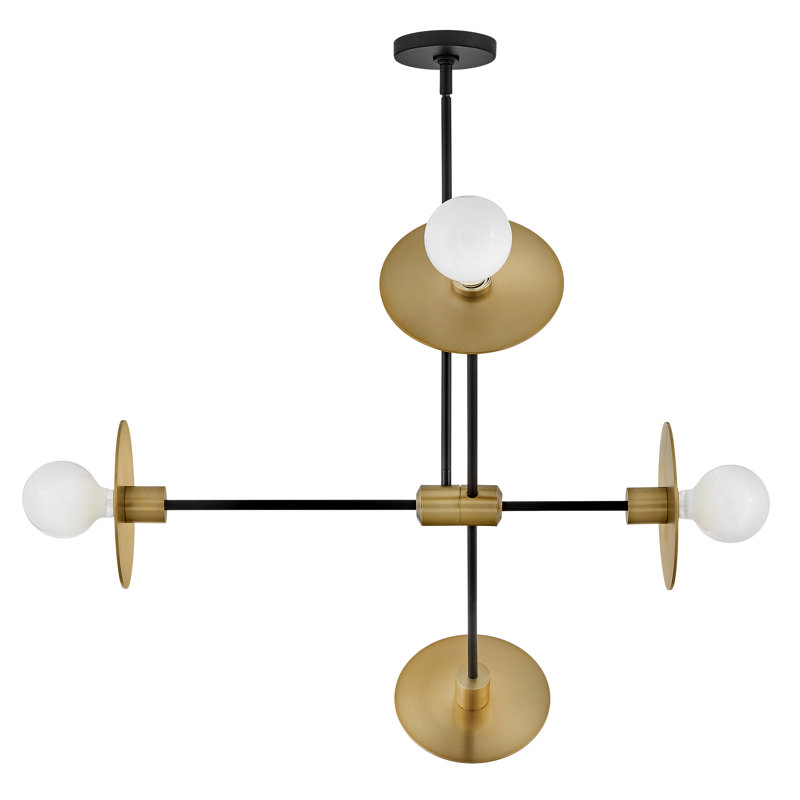 Lustre sphérique Spoutnik à 4 lumières Cupertino
