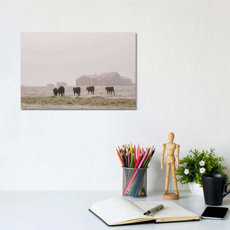 Farm Study IV by Adam Mead - Wrapped Canvas Print, 20.32cm H x 30.48cm W x 1.91cm D