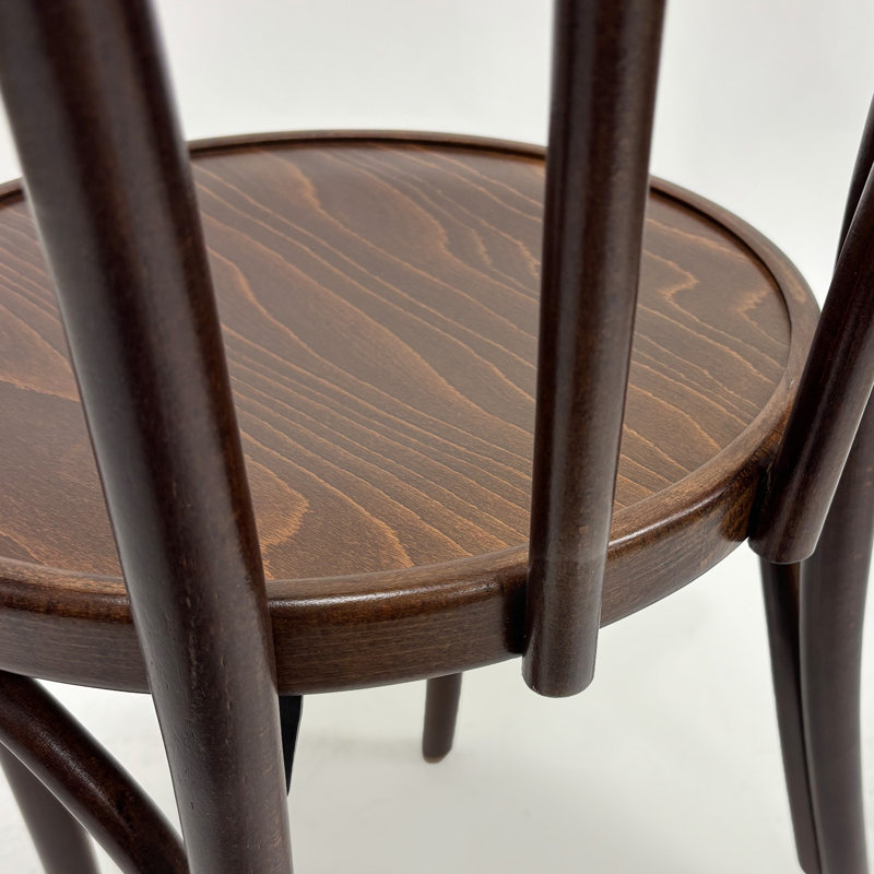 GB-118 VS LQ Side Chair, Walnut Lacquer