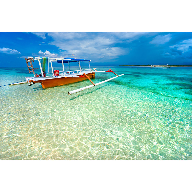 Beautiful Sea - Wrapped Canvas Print, 30cm H x 46cm W x 3.8cm D