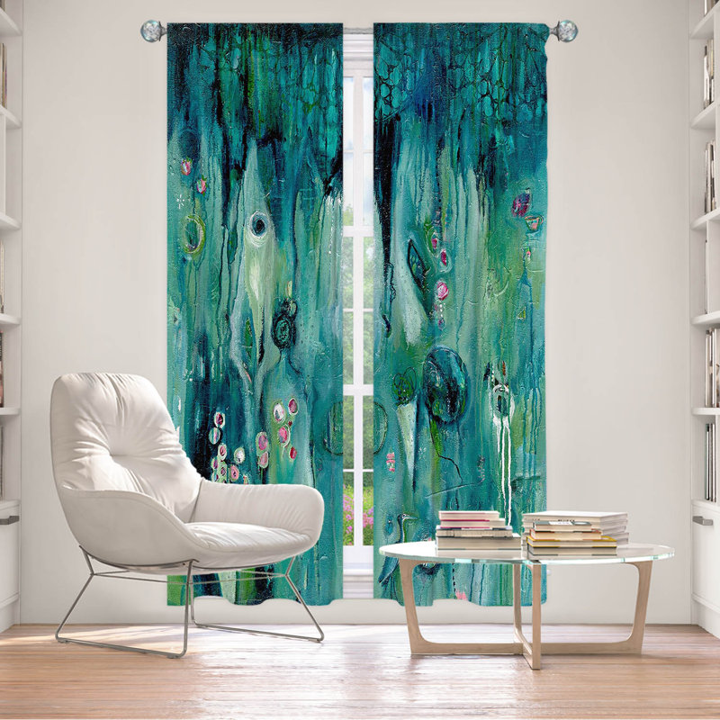 Rideau simple obscurcissant avec passe-tringle Delaughter, L 20 po x L 61 po