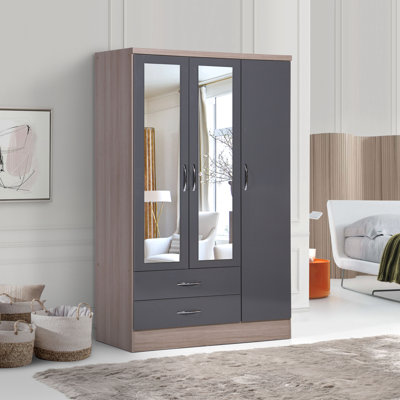 Armoire à vêtements 3 portes Gaytes