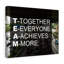 Together Everyone Achieves More 1 Piece Wrapped Canvas Wall Art-768041698