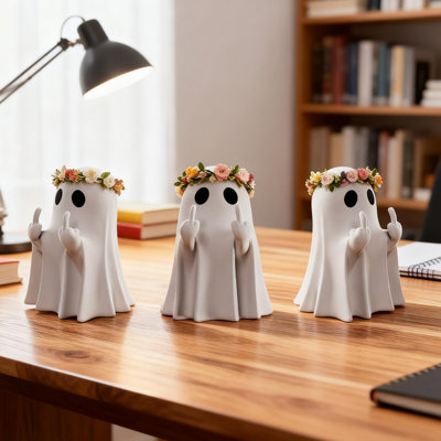 Cute Finger Halloween Ghost Ornaments