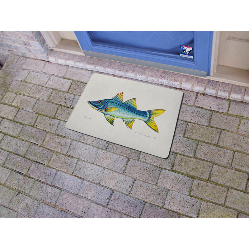 Tapis d'extérieur antidérapant l 26 po x L 18 po Snook