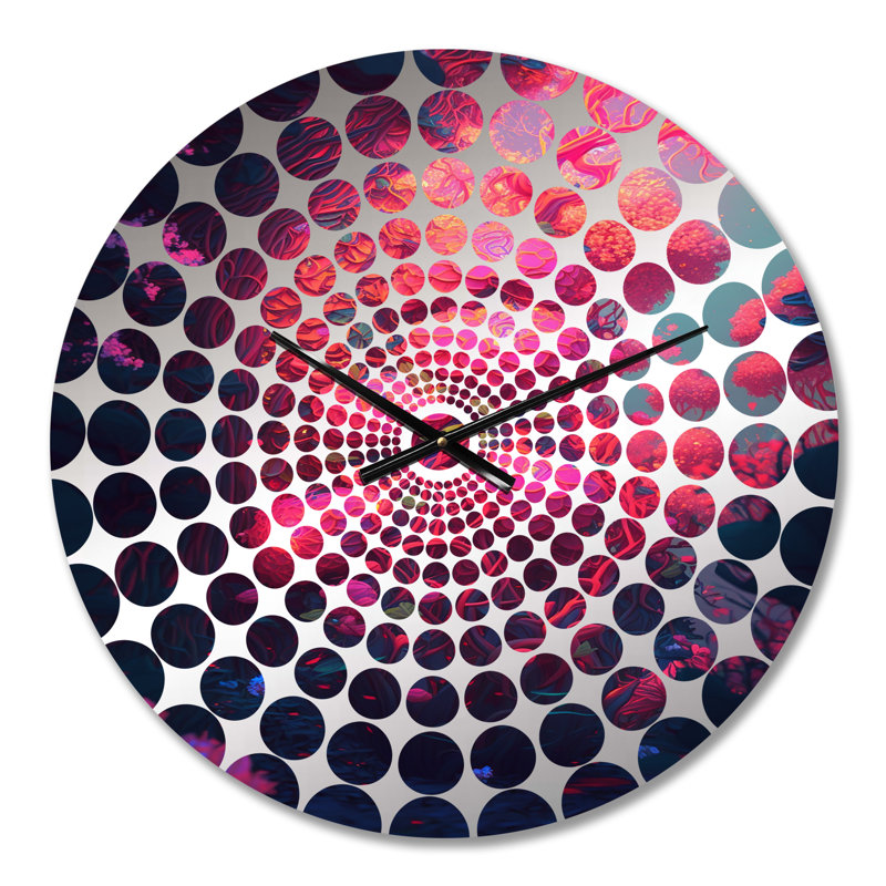 Nanci - Horloge murale fleurs, Petit