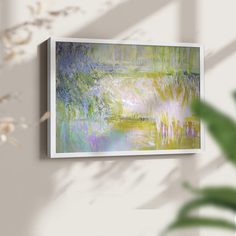 Étude - Reproduction encadrée - Restickable, H 11 po x l 14 po, Blanc