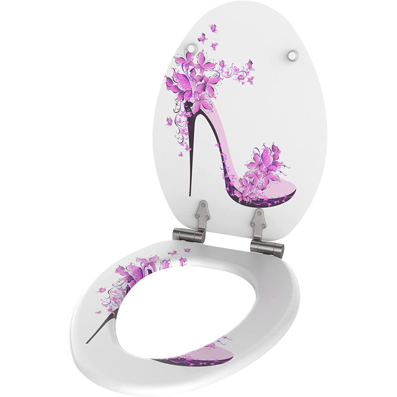 Siège de toilette allongé