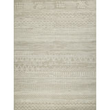 Martha Hand Tufted New Zealand Wool Gray/Ivory Area Rug